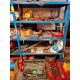 LOT COMPRISING A SECTION OF RACKING WITH CONTENTS TO INCLUDE TOOLBOX, CONSUMABLES, POWER LEADS, CLAM - Image 6 of 7