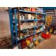 LOT COMPRISING A SECTION OF RACKING WITH CONTENTS TO INCLUDE TOOLBOX, CONSUMABLES, POWER LEADS, CLAM - Image 3 of 7