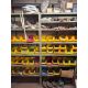 12 X BAYS OF LIGHT DUTY RACKING WITH CONTENTS OF PLASTIC LIN BINS AND ASSORTED IRONMONGERY - Image 7 of 12