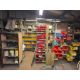 12 X BAYS OF LIGHT DUTY RACKING WITH CONTENTS OF PLASTIC LIN BINS AND ASSORTED IRONMONGERY - Image 1 of 12