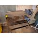 SMALL STEEL WORK BENCH WITH 2: DRAWERS & ENGINEERS VICE - Image 1 of 2