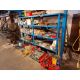 LOT COMPRISING A SECTION OF RACKING WITH CONTENTS TO INCLUDE TOOLBOX, CONSUMABLES, POWER LEADS, CLAM - Image 2 of 7