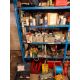 LOT COMPRISING A SECTION OF RACKING WITH CONTENTS TO INCLUDE TOOLBOX, CONSUMABLES, POWER LEADS, CLAM - Image 5 of 7