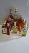 20 X BRAND NEW ALCOHOL LOT TO INCLUDE CAPTAIN MORGAN ORIGINAL SPICED GOLD RUM IN VARIOUS BOTTLE SIZE