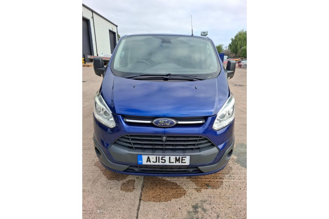 BLUE FORD TRANSIT CUSTOME 290 TREND DIESEL PANEL VAN - NO V5 - Image 5 of 13