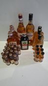30 X BRAND NEW ALCOHOL LOT TO INCLUDE BELL'S BLENDED SCOTCH WHISKEY IN VARIOUS SIZED BOTTLES 70CL ,