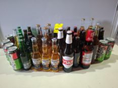 40 X BRAND NEW MIXED ALCOHOL LOT TO INCLUDE PREMIUM CIDER KOPPARBERG , BUDWEISER , DESPERADOS ORIHIN