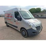 SILVER VAUXHALL MOVANO F3500 L2H2 CDTI DIESEL PANEL VAN - WITH V5