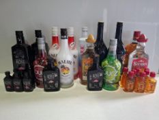30 X BRAND NEW ALCOHOL LOT TO INCLUDE 2 X SIERRA TEQUILA IN BLANCO AND REPOSADO 38% 500ML , 1 X FIRE