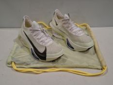 1 X BRAND NEW PAIR OF UNISEX NIKE AIR ZOOM ALPHAFLY 3 ROAD RACING SHOES IN SEQUOA / ULTRALIME