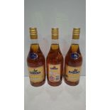 11 X DELOUR NAPOLEON BRANDY 36% 70CL