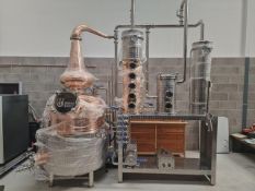 1 X NEW & UNUSED BOBEN 600L ALAMBIC HYBRID STILL A MASTERPIECE OF ENGINEERING