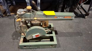 DEWALT RADIAL ARM SAW DW110 240V (NO BLADE, UNTESTED)