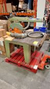 DEWALT RADIAL ARM SAW DW111 INCLUDING TABLE SETUP (NO BLADE, UNTESTED)