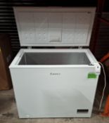 1 X LEC CHEST FREEZER - CAPACITY 199 LITRES  ( MODEL CF250LW )