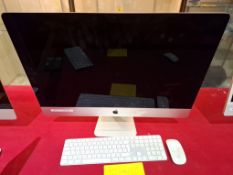 3 X APPLE LOT CONTAINING, 1 X APPLE MAC I5 16GB 3TB, 1 X APPLE KEYBOARD,1 X  APPLE MOUSE