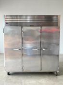 Traulsen G31010 76 Inch Dealer's Choice Storage Freezer Three Section