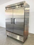 True T-49DT-HC 54 1/8" 2 Door Combo Refrigerator / Freezer