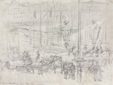 Circle of Walter Richard Sickert RA RBA (British 1860-1942)