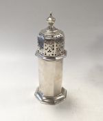 A George VI silver sugar sifter,