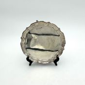 An Elizabeth II silver salver,