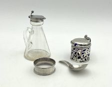 A collection of silver,