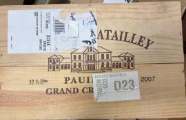 Chateau Batailley, Pauillac 5eme Cru 2007,