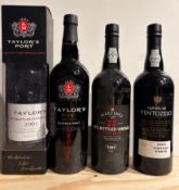 Mixed Port, 4 bottles.