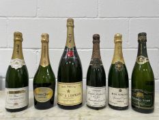 Champagne, a magnum and 5 bottles.