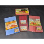 Qty motoring themed games to inc. Touring England, Auto-Go, Glico playing cards etc