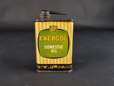 BP Energol Domestic Oil 4 fluid oz can with contents