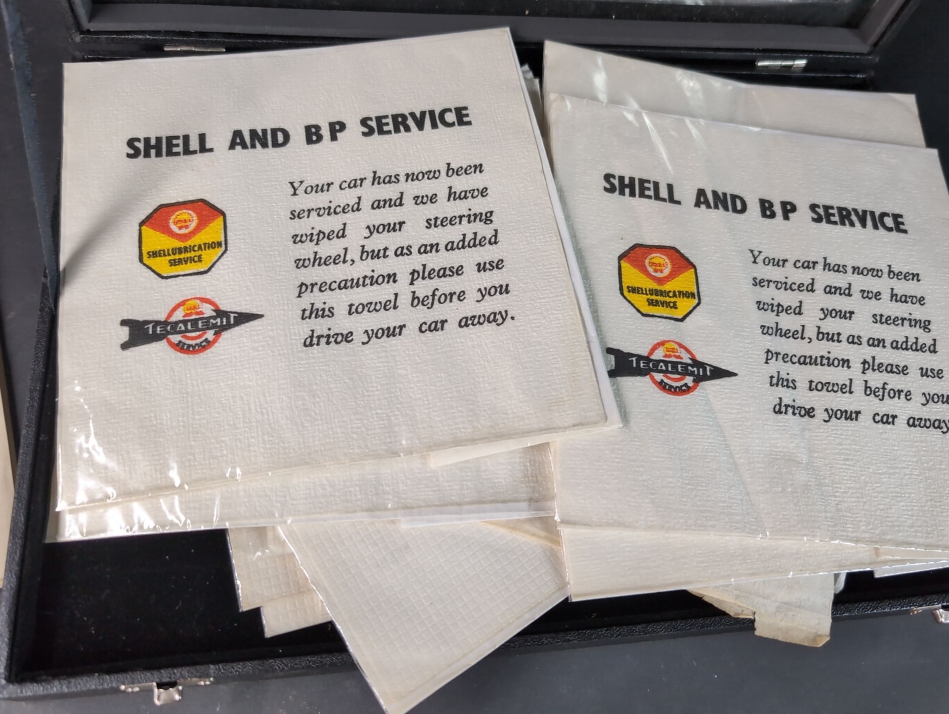 John Bull snuff tin t/w Power Petrol invoices, Shell & Esso tissues etc - Image 6 of 7