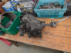 Gearbox with RH lever believed to fit prewar Bentley/Rolls Royce 