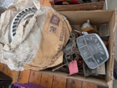 Qty misc. motoring spares to inc. Smiths speedometer etc