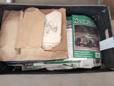 Qty motoring magazines and ephemera to inc' Motorsport etc