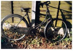 1921 Golden Sunbeam ladies cycle. A 2-speed,  loop-frame 21inch frame example. Stated to be in origi