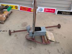 Lucas Beamsetter MOT headlight checking workshop equipment with instruction card