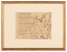 Knight (Laura) Original drawing by Laura Knight