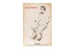 Hockney (David) Signed Artcurial Exhibition Poster