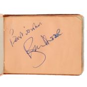 Autograph Albums.- Actors & Entertainers c. 1960s-1970s