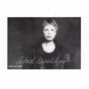 Kirchner (Astrid) Signed promotional photograph