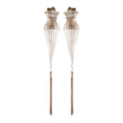 Contemporary, Italy Pair of tear-drop wall lights