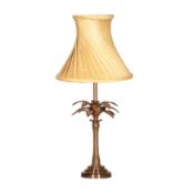 Hollywood Regency, America Near-pair of Palm Tree Table Lamps