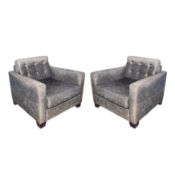 Andrew Martin, Britain Pair of 'Monte' armchairs