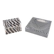 Alexandra Von Fustenberg, American AVF Home 'Candy Bowl' in X Print and 'Treasure Box' in Zebra Prin