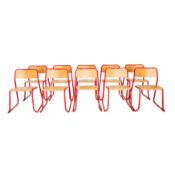 NaughtOne, Britain Set of 10 'Bounce' Chairs