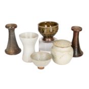 Studio pottery by various makers