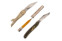 Art Deco, Europe Group of Pen Knives 