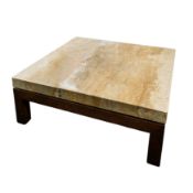 Andrew Martin Travertine coffee table