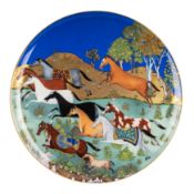 Hermès, Paris 'Cheval d'Orient' Plate 